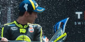 JUARA MOTOGP BELANDA - Ai Ogura merayakan podium juaranya usai sukses mencapai finish di P1 selepas memacu motor Aprilia RS-GP andalanya dalam race Utama Moto GP Belanda 2026. Ai Ogura jadi juara MotoPG Assen 2026 hari ini, Minggi *28/6/2026). OFFICIAL INSTAGRAM AI OGURA/REPRO