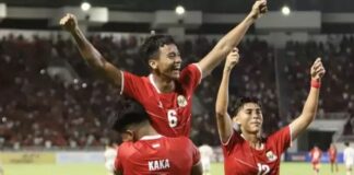 Live Score Timnas Indonesia U-19 vs Kamboja di Piala AFF U-19 2026, Perebutan Posisi Ketiga Pemain Timnas Indonesia U-19 bersiap menghadapi Kamboja U-19 pada laga perebutan tempat ketiga Piala AFF U-19 2026 di Stadion Utama Sumatera Utara, Deli Serdang.