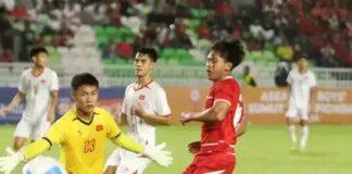 Pemain Timnas Indonesia U-19 menjalani persiapan jelang menghadapi Australia U-19 pada semifinal Piala AFF U-19 2026 di Stadion Utama Sumatera Utara, Deli Serdang.