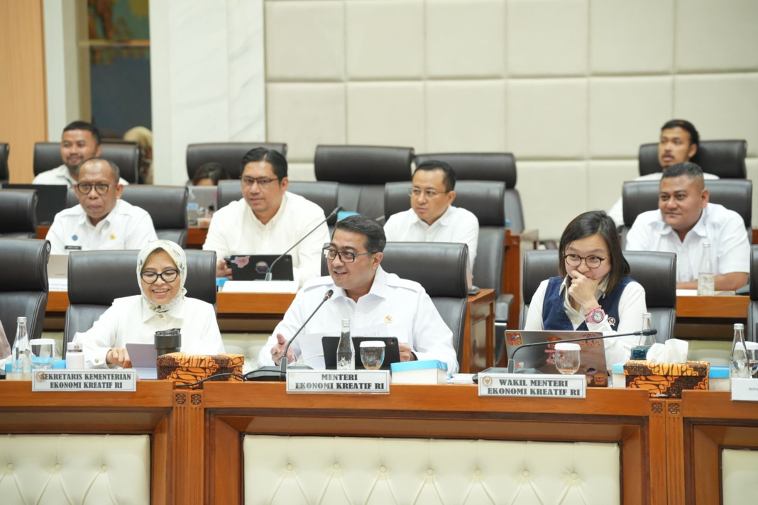 Kementerian Ekraf Siapkan Tiga Program Unggulan untuk Kejar Target Ekonomi 2027