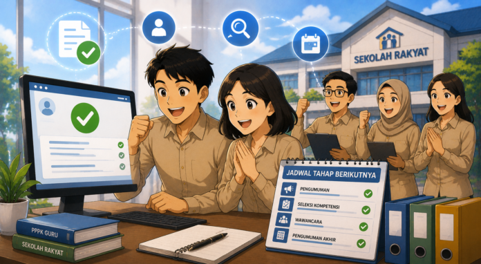 Hasil Seleksi Administrasi PPPK Sekolah Rakyat Diumumkan, Peserta Sudah Bisa Cek Status Kelulusan di Sini!