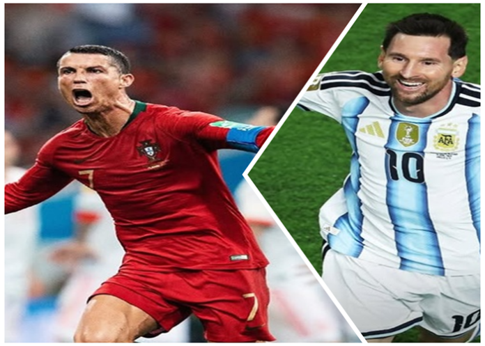 NASIB BERBEDA - Lionel Messi dan Cristiano Ronaldo menelan nasib berbeda di kiprahnya di Piala Dunia 2026. Berikut lengkapnya, Kamis (18/62026). OFFICIAL INSTAGRAM FIFA WORLD CUP / KOLASE/REPRO
