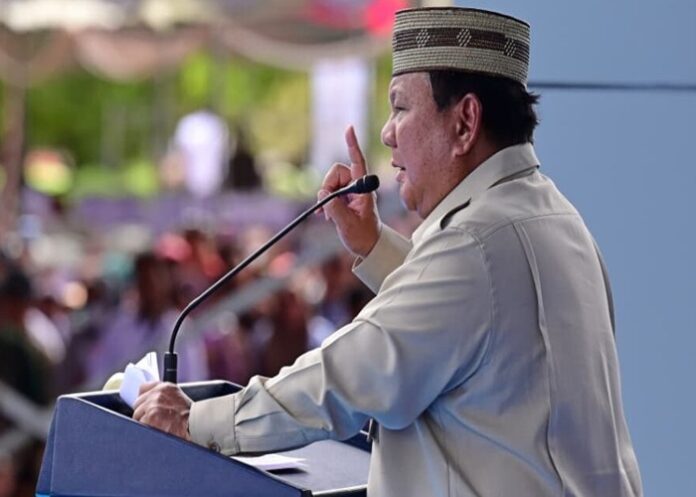 PIDATO DI PODIUM - Presiden Prabowo Subianto Kembali berpidato di podium dalam agenda Munas Alim Ulama Konferensi Besar NU 2026, Rabu (26/6/2026). Presiden Prabowo Subianto membanggakan analisis ekonomi yang dibuatnya belasan tahun silam yang tak terbantahkan hingga kini. OFFICIAL WEB SEKRETARIAT PRESIDEN RI /REPRO