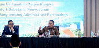 Ossy Dermawan Buka FGD RUU Administrasi Pertanahan