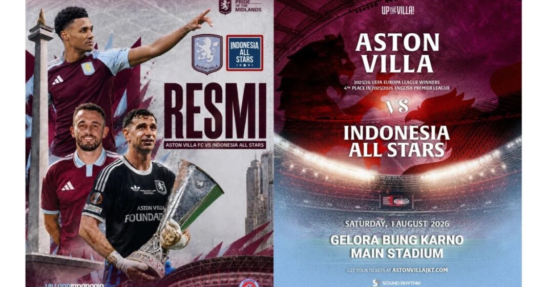 Resmi! Ini Daftar 19 Indonesia All Stars vs Aston Villa di GBK