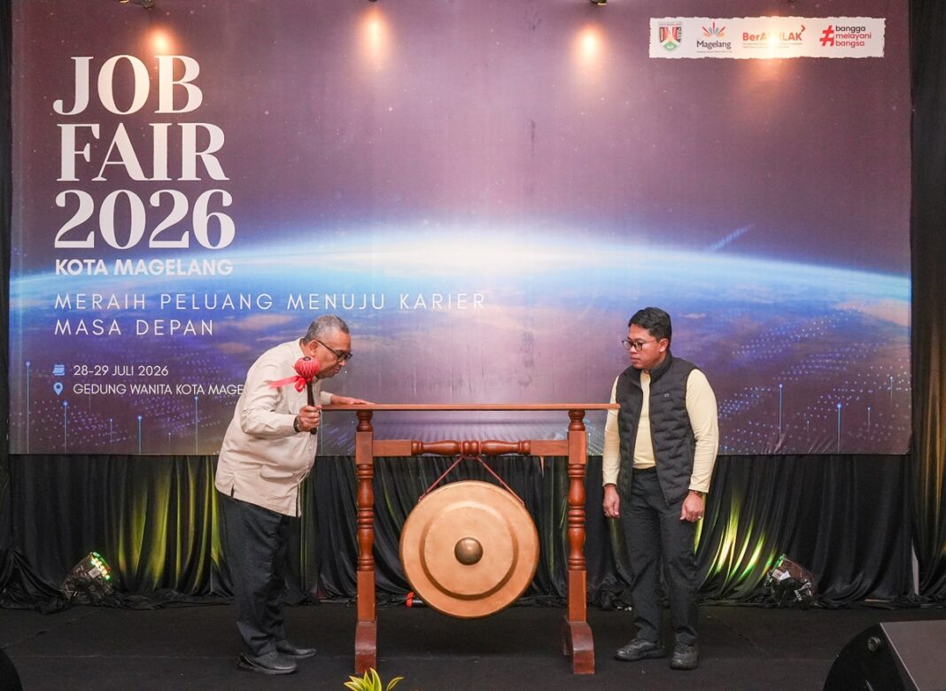 Buka Job Fair Magelang 2026, Wamenaker Dorong Tenaga Kerja Lebih Kompeten