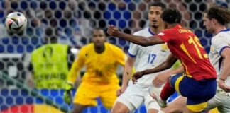 Pemain Timnas Prancis dan Spanyol bersiap menghadapi semifinal Piala Dunia 2026 di Dallas Stadium.