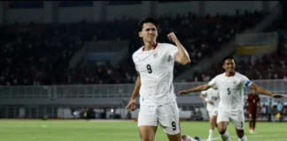 Hajar Kamboja 5-1, Mitchell Baker Ukir Rekor Pemain Debutan Pertama yang Cetak Hattrick