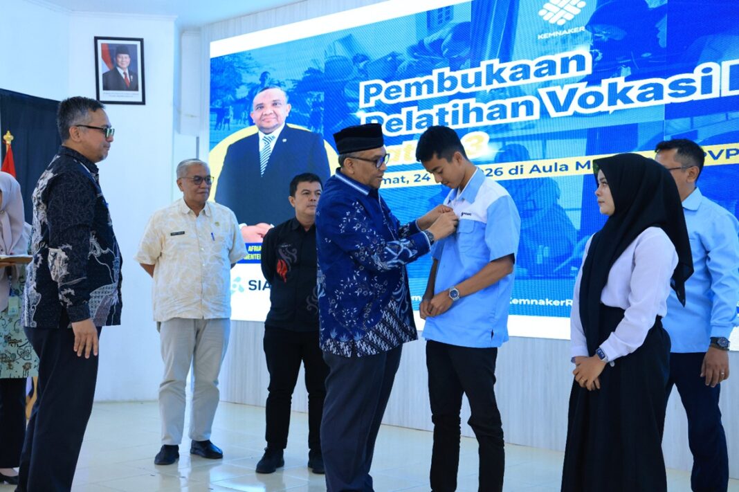 Wamenaker Afriansyah Noor: Pelatihan Vokasi Jadi Kunci Cetak SDM Siap Kerja