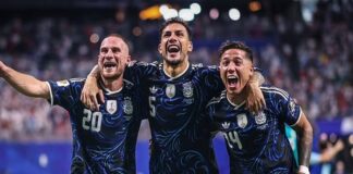 FORMASI FAVORIT - Lionel Scaloni diprediksi akan menggunakan formasi terbaiknya di Timnas Argentina saat menghadapi Timnas Spanyol di laga Grand Final Piala Dunia 2026 yang akan digelar Senin (20/7/2026) dini hari nanti. Kabar baiknya, Lionel Messi Dkk di skuad La Albiceleste dipastikan 100 fit! OFFICIAL INSTAGRAM NATIONAL TEAM OF ARGENTINA/REPRO
