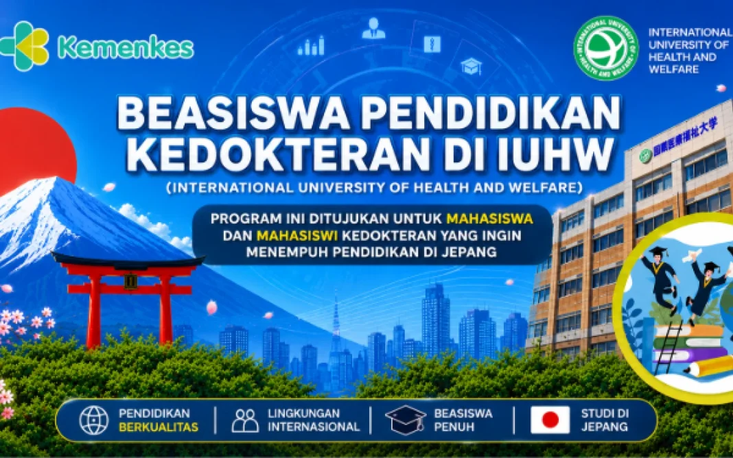 Kemenkes Buka Beasiswa Kedokteran ke Jepang, Kuliah Gratis 6 Tahun dan Dapat Uang Saku
