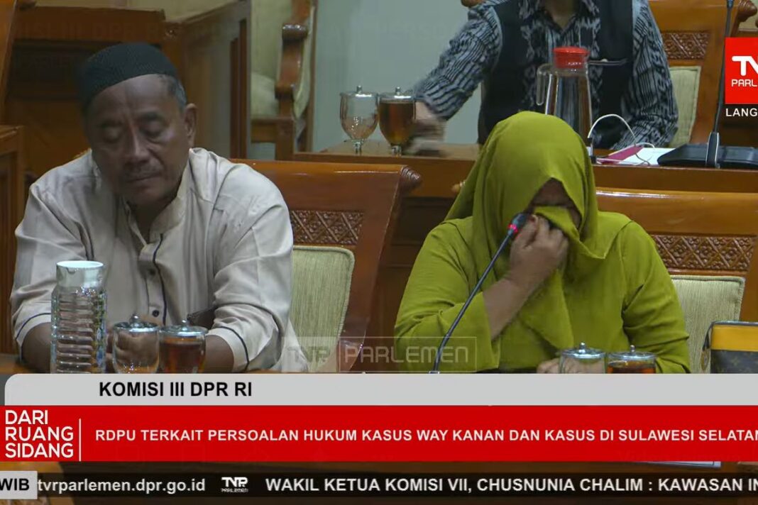 Tangis Pedagang BBM Eceran Warnai RDP DPR, Istri Minta Suami Tak Dibawa ke Meja Hijau