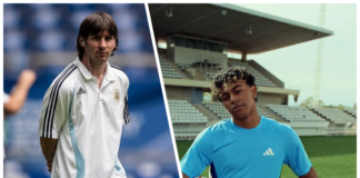DUEL LULUSAN LA MASIA - Final Piala Dunia 2026 antara Argentina Vs Spanyol akan menyajikan duel dua bakat istimewa sepakbola yang pernah dihasilkan produk akademi FC Barcelona, La Masia. KEduanya adalah Lamine Yamal dan Lionel Messi. Siapakah yang lebih hebat? Berikut komparasi rekor keduanya, Kamis (16/7/2026). OFFICIAL INSTAGRAM LIONEL MESSI DAN LAMINE YAMAL/KOLASE/REPRO