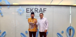 Menteri Ekraf Siapkan Tiga Program untuk Aceh Timur, Anyaman Tikar Jadi Pilot Project