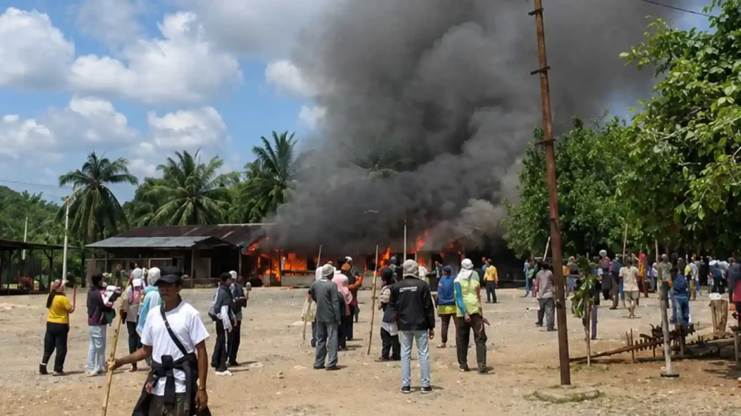 Kerusuhan PT BSA Lampung Tengah, 26 Mes Karyawan dan 9.400 Liter Solar Terbakar
