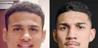 Kolase Rolly Romero (kiri) vs Teofimo Lopez (kanan). Keduanya akan bertarung di akhir Agustus 2026