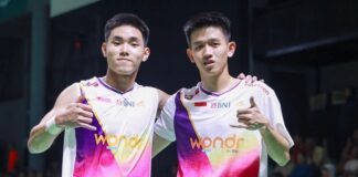 Raymond/Joaquin Siap Debut di Kejuaraan Dunia BWF 2026 Ganda putra Indonesia Raymond Indra/Nikolaus Joaquin bersiap menjalani debut di Kejuaraan Dunia BWF 2026 di New Delhi, India.