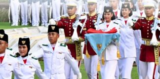 UPACARA BENDERA 17 AGUSTUS - Sedang berlangsung tayangan Live Upacara 17 Agustus 2026 Peringatan HUT ke-81 Republik Indonesia di sejumlah stasiun TV nasional, Senin (17/8/2026). Berikut beberapa di antara link nonton gratis di HP. OFFICIAL INSTAGRAM DIREKTORATT.PASKIBRAKA/REPRO