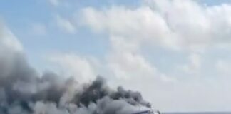 KAPAL TERBAKAR - Terbakarnya Kapal KM Mutiara Sentosa 2 di tengah lautan dalam perjalanan Surabaya - Makassar pada Minggu (2/8/2026) jadi dunia terbaru dunia transportasi Tanah Air. 5 penumpang dikabarkan meninggal dunia, dengan belasan lainnya masih diduga hilang. Berikut selengkapnya, Selasa (4/8/2026). OFFFICIAL X INDEPENDENSUMATERA/REPRO