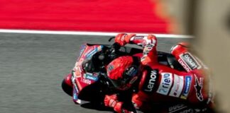 BERBAGI PODIUM ARAGON - Anak didik Valentino Rossi di MotoGP 2026, Marco Bezzecchi berhasil merebut satu dari 3 podium yang tersedia di Sirkuit MotorLand, Spanyol dari hasil race MotoGP hari ini seri GP Aragon 2026, Minggu (30/8/2026). Ia berbagi podium dengan rival Valentino Rossi, yakni Marc Marquez. OFFICIAL INSTAGRAM MOTOGP/REPRO