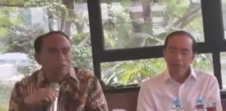 BUDI ARIE - Eks Menteri Koperasi Republik Indonesia yang sekaligus Ketua Projo, Budi Arie kembali menjadi sorotan publik! Kali ini, videonya yang tengah berbicara sembari duduk di samping Presiden ke-7 RI menjadi viral lantaran ia mengungkapkan tentang 'patahan sejarah' soal kemungkinan pergantian kekuasaan di Indonesia yang bisa saja lebih cepat dari 2029. Berikut selengkapnya, Selasa (25/8/2026). OFFICIAL INSTAGRAM FACE.OF.INDONESIA/REPRO