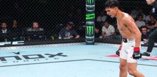 Sensasi Bilal Hasan! Atlet MMA Berdarah Indonesia Debut Manis di UFC, The IndoNinja KO Petarung Tak Terkalahkan Asal Peru Nilson Rojas FIGHTER INDONESIA di UFC- Bilal Hasan jadi bintang baru ajang pertarungan seni beladiri campuran MMA di UFC! Petarung berdarah Indonesia berjuluk The IndoNinja itu resmi menangi debutnya dengan fighter asal Peru yang sebelumnya tak terkalahkan dengan rekor 9-1-0 lewat kemenangan KO dalam duel di UFC Shanghai, Sabtu (29/8/2026). OFFICIAL INSTAGRAM BILAL HASAN/REPRO