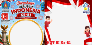 Link Twibbon HUT ke-81 RI 2026, Lengkap dengan Cara Pasangnya Pilihan twibbon HUT ke-81 Republik Indonesia 2026 untuk memeriahkan peringatan Hari Kemerdekaan pada 17 Agustus melalui media sosial.