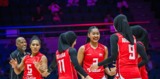 Timnas Voli Putri Indonesia bersiap menghadapi Australia pada pertandingan terakhir fase grup AVC Women's Continental Championship 2026.