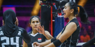Timnas Voli Putri Indonesia gagal melaju ke semifinal AVC Women's Volleyball Continental Championship 2026 setelah kalah 1-3 dari Iran pada babak perempat final di Tianjin, China, Jumat (28/8/2026).