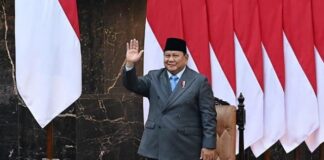 Presiden Prabowo Subianto menyampaikan laporan mengenai penataan dan penutupan BUMN dalam Sidang Tahunan MPR RI dan Sidang Bersama DPR-DPD RI di Kompleks Parlemen, Senayan, Jakarta, Jumat (14/8/2026).