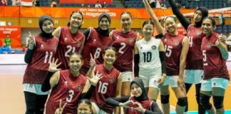 Timnas Voli Putri Indonesia bersiap menghadapi Jepang pada laga terakhir Pool A Asian Games 2026 di Park Arena Komaki, Jumat (18/9/2026).