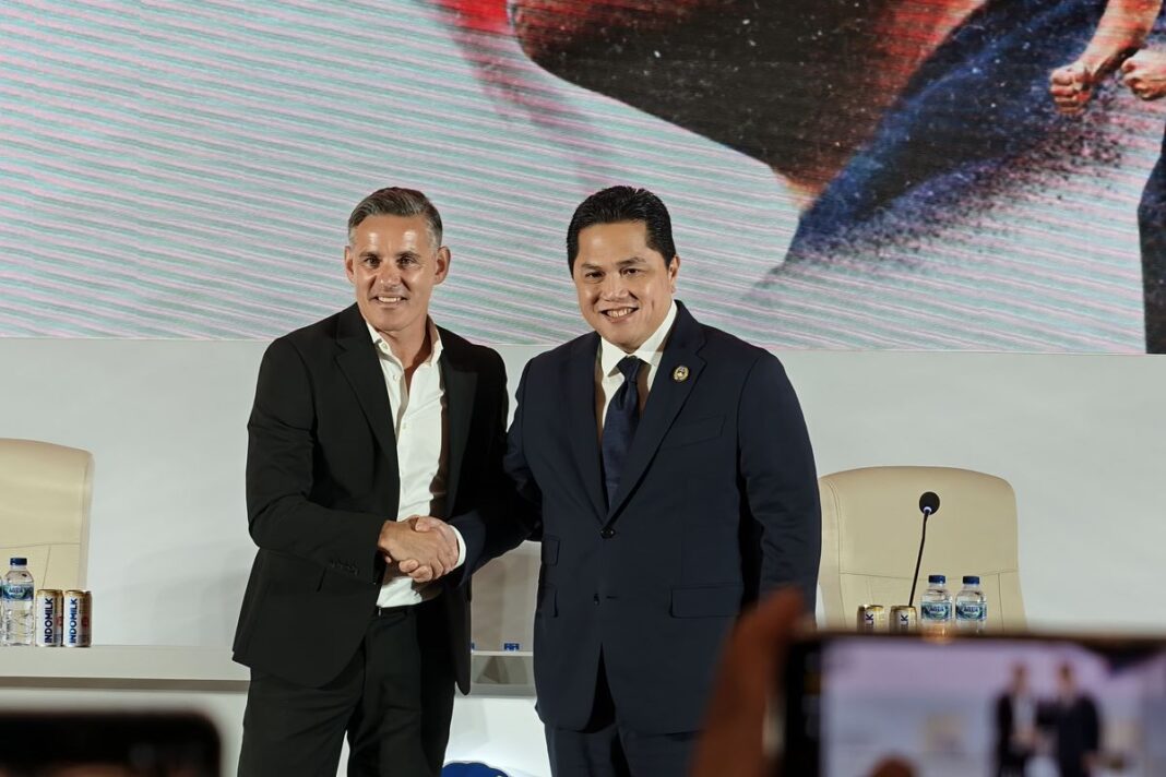 Erick Thohir Respons Kritik untuk John Herdman Usai Indonesia Ditahan Malaysia