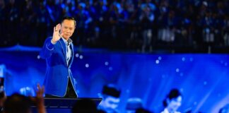 REFLEKSI POLITIK - Ketua Umum Partai Demokrat, Agus Harimurti Yudhoyono membuat refleksi khusus di momentum ulang tahun ke-25 partai yang dipimpinnya, Rabu (9/9/2026). Menurut AHY, politik adalah tentang menjawab harapan rakyat. M RIZKY ALDY / PARTAI DEMOKRAT