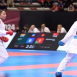 KARATEKA TOP INDONESIA - Cok Istri Agung Sanistyarani berhasil menyumbangkan medali untuk Indonesia di ajang Asian Games 2026 Aichi Nagoya Jepang. Bertarung di kelas 55 Kg Women's Kumite Cabor Karate, Cok Istri Agung Sanistyarani mendominasi Alisha sang Karateka asal India yang jadi lawannya dalam perebutan Bronze Medals Karate Asian Games 2026, Selasa (22/9/2026) tadi. Berikut ulasan profil Cok Istri Agung Sanistyarani singkat. OFFICIAL INSTAGRAM COKI/REPRO