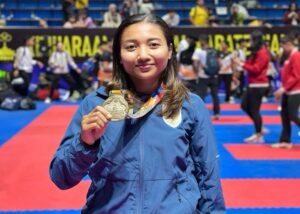 Profil Cok Istri Agung Sanistyarani: Karateka Asal Bali Sukses Tambah Medali Indonesia di Asian Games 2026 Nagoya Jepang 1 KARATEKA TOP INDONESIA - Cok Istri Agung Sanistyarani berhasil menyumbangkan medali untuk Indonesia di ajang Asian Games 2026 Aichi Nagoya Jepang. Bertarung di kelas 55 Kg Women's Kumite Cabor Karate, Cok Istri Agung Sanistyarani mendominasi Alisha sang Karateka asal India yang jadi lawannya dalam perebutan Bronze Medals Karate Asian Games 2026, Selasa (22/9/2026) tadi. Berikut ulasan profil Cok Istri Agung Sanistyarani singkat. OFFICIAL INSTAGRAM COKI/REPRO