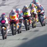 PEMBALAP INDONESIA - Pembalap Indonesia Veda Ega Pratama membuat sensasi dalam race Moto3 Austria 2026 hari ini Minggu (20/9/2026). Start dari P19, ia sempat masuk ke P4 sebelum akhirnya dipaksa mundur dengan sanksi Long Lap Penalty usai insiden dengan Pembalap Spanyol, David Munoz. OFFICIAL INSTAGRAM HONDA TEAM ASIA/REPRO