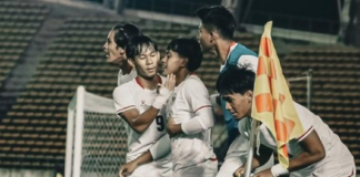Timnas Indonesia U-20 menghadapi Australia pada laga terakhir Grup H Kualifikasi Piala Asia U-20 2027 di New Laos National Stadium, Minggu (6/9/2026).
