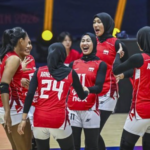 Timnas voli putri Indonesia menghadapi Jepang pada laga terakhir Grup A Asian Games 2026 di Park Arena Komaki, Aichi, Jumat (18/9/2026).