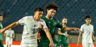 Timnas Thailand meraih kemenangan 4-0 atas Pakistan pada pertandingan pertama Grup B Divisi 1 FIFA ASEAN Cup 2026 di Stadion Si Jalak Harupat, Sabtu (26/9/2026).