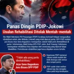 Rehabilitasi Jokowi di PDIP Ditolak, DPP: Tidak Ada yang Perlu Direhabilitasi Rehabilitasi Jokowi di PDIP Ditolak, DPP: Tidak Ada yang Perlu Direhabilitasi