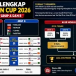 Jadwal Lengkap FIFA ASEAN Cup 2026, Indonesia Hadapi Singapura di SUGBK Jumat Ini! Jadwal Lengkap FIFA ASEAN Cup 2026, Indonesia Hadapi Singapura di SUGBK Jumat Ini!