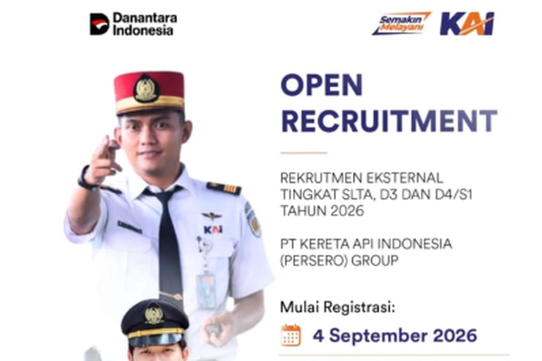 Rekrutmen KAI Group 2026 Dibuka, Ini Syarat dan Ketentuannya!