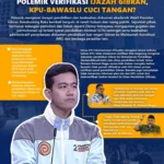 Verifikasi Ijazah Gibran Dipersoalkan, KPU dan Bawaslu Beri Penjelasan