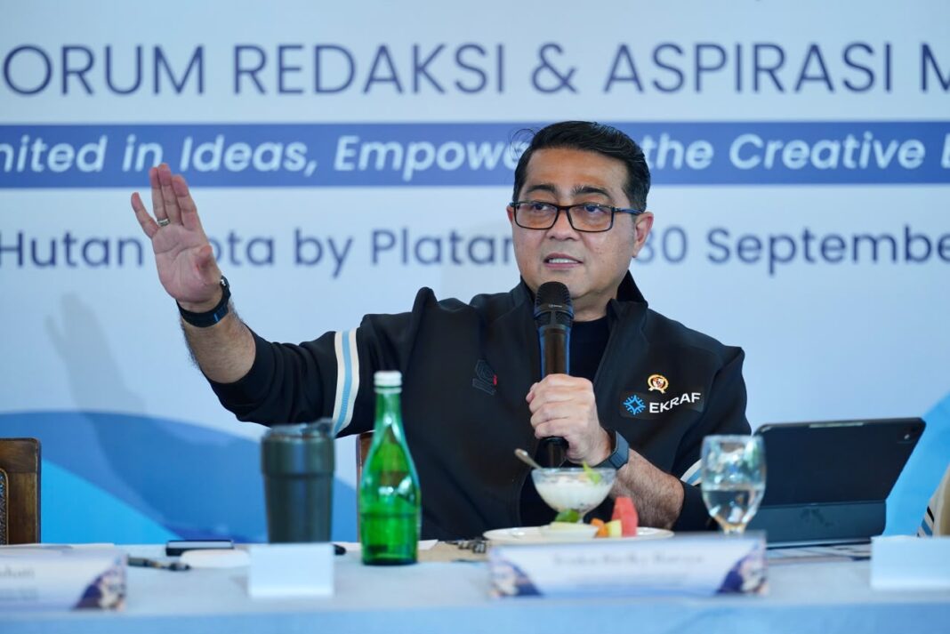 Ekonomi Kreatif Tumbuh 6,86%, Teuku Riefky: Jadi Mesin Lapangan Kerja Generasi Muda