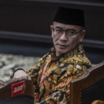 Hasyim Asy’ari dihadirkan KPU sebagai saksi dalam sidang gugatan pemenuhan syarat pendidikan Gibran Rakabuming Raka di Mahkamah Konstitusi, Kamis (1/10/2026).