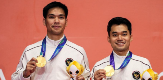 Leo Rolly Carnando dan Daniel Marthin menyumbangkan medali emas bagi Indonesia dari nomor ganda putra badminton Asian Games 2026.