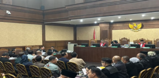 Istilah “DPR minta kopi” muncul dalam kesaksian Syihabul Mutaqin pada sidang dugaan korupsi kuota haji di Pengadilan Tipikor Jakarta, Selasa (6/10/2026).