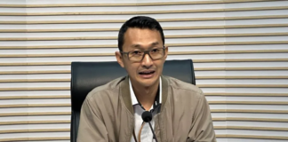 Juru Bicara KPK Budi Prasetyo menyampaikan perkembangan penyidikan kasus dugaan korupsi proyek jalan Sumatera Utara di Gedung Merah Putih KPK, Jakarta.
