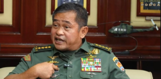 KSAD Jenderal TNI Maruli Simanjuntak saat menegaskan TNI AD tidak akan melindungi prajurit yang terbukti terlibat dalam aktivitas judi online.