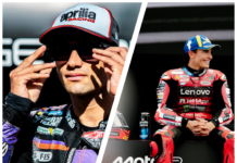 PUNCAK KLASEMEN - Balapan Sprint Race MotoGP Mandalika 2026 akan digelar pada Sabtu (10/10/2026). Ada 12 Poin yang dipertaruhkan di sesi balapan ini, dan akan jadi penentu siapa antara Marc Marquez dan Jorge Martin yang akan menempati puncak Klasemen MotoGP 2026 terbaru. OFFICIAL INSTAGRAM MARC MARQUEZ/INSTAGRAM JORGE MARTIN/KOLASE/REPRO